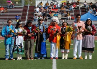 2011 Homecoming Court on Field