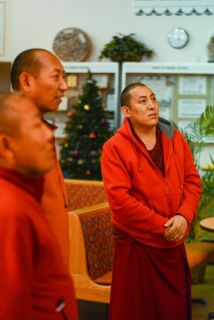Monks visit MST