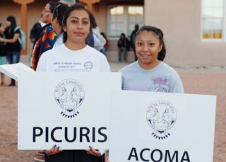 Picuris and Acoma Pueblo Students
