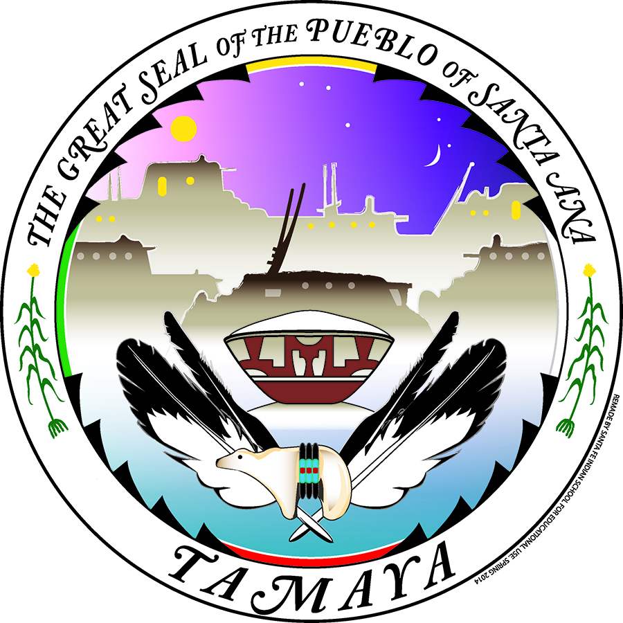 Santa Ana Feast Day Pueblo logo