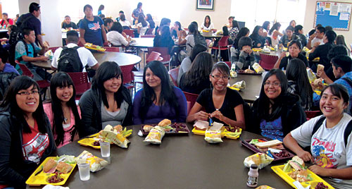 The Santa Fe Indian School Cafeteria